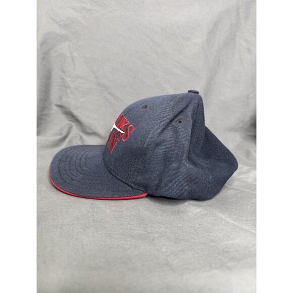 Vintage Brooks & Dunn Hat Strapback Adjustable Dad Cap Blue USA Embroided Flag - Picture 4 of 9
